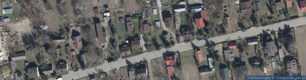 Zdjęcie satelitarne Szymanów ul.