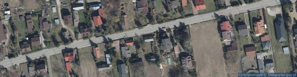 Zdjęcie satelitarne Szymanów ul.