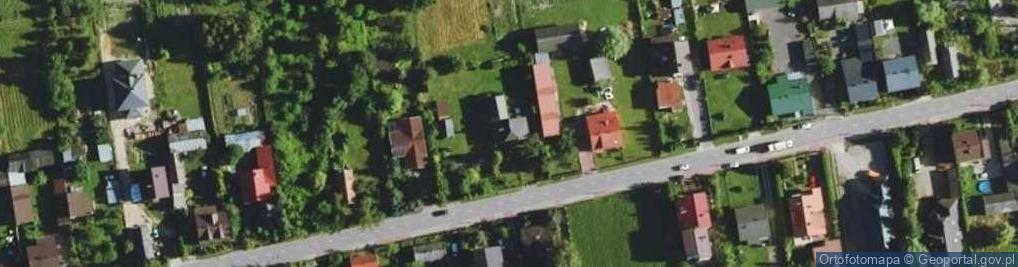 Zdjęcie satelitarne Szymanów ul.