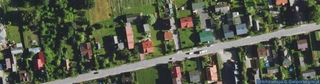 Zdjęcie satelitarne Szymanów ul.