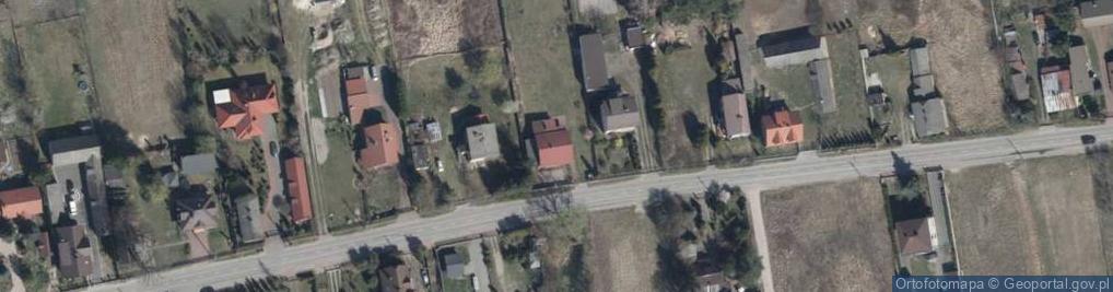 Zdjęcie satelitarne Szymanów ul.