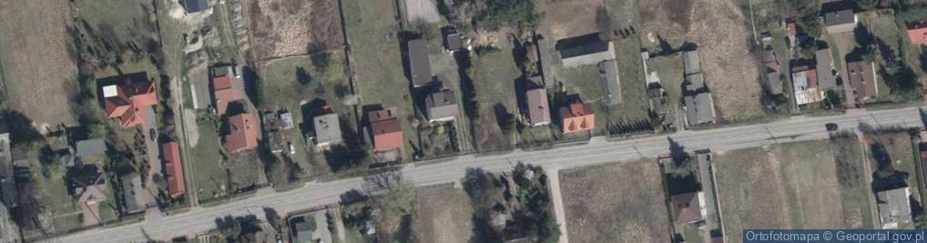 Zdjęcie satelitarne Szymanów ul.