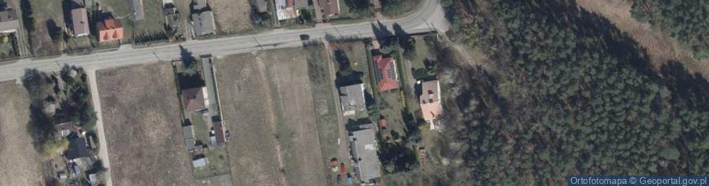 Zdjęcie satelitarne Szymanów ul.