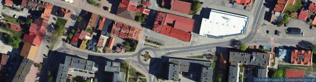 Zdjęcie satelitarne Szeroka ul.