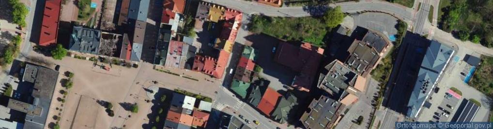 Zdjęcie satelitarne Szeroka ul.