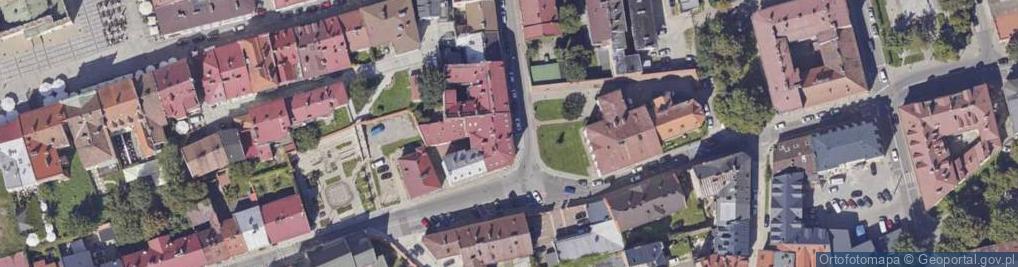 Zdjęcie satelitarne Szeroka ul.