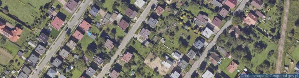 Zdjęcie satelitarne Szkolna ul.