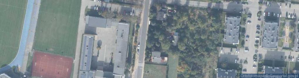 Zdjęcie satelitarne Szkolna ul.