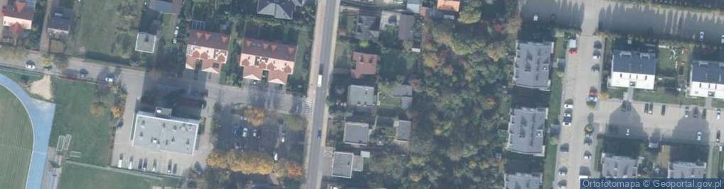 Zdjęcie satelitarne Szkolna ul.