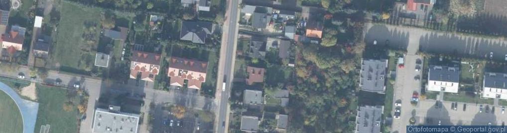 Zdjęcie satelitarne Szkolna ul.