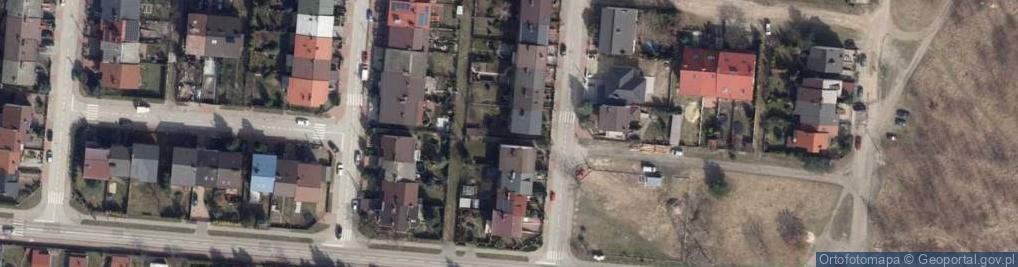 Zdjęcie satelitarne Szafirowa ul.