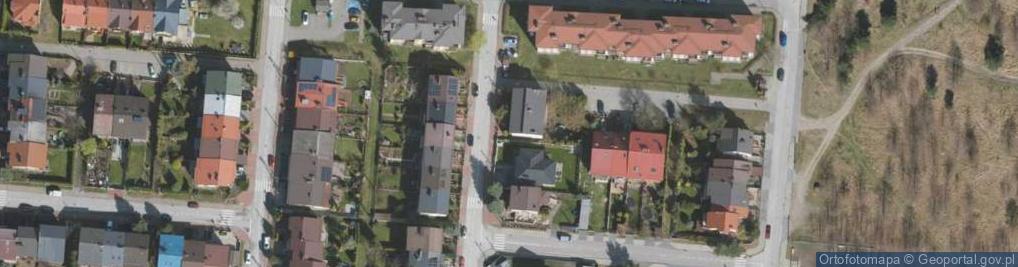 Zdjęcie satelitarne Szafirowa ul.