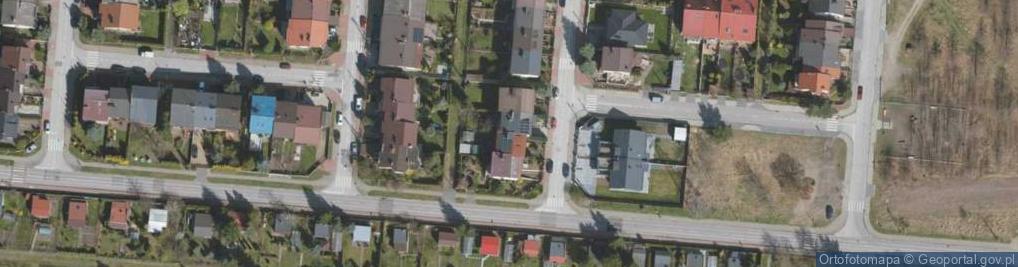 Zdjęcie satelitarne Szafirowa ul.
