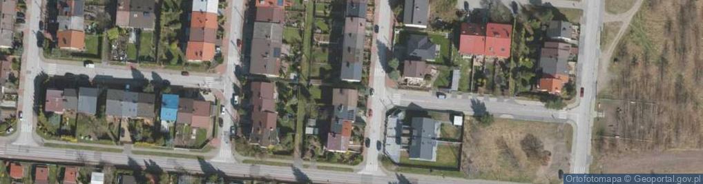 Zdjęcie satelitarne Szafirowa ul.