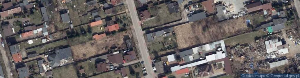 Zdjęcie satelitarne Szczęśliwa ul.