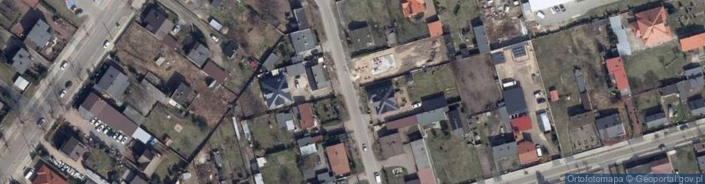 Zdjęcie satelitarne Szczęśliwa ul.