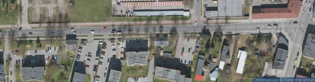 Zdjęcie satelitarne Szeroka ul.