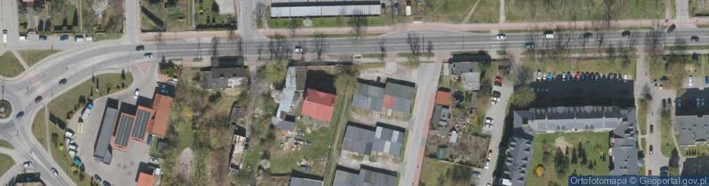 Zdjęcie satelitarne Szeroka ul.