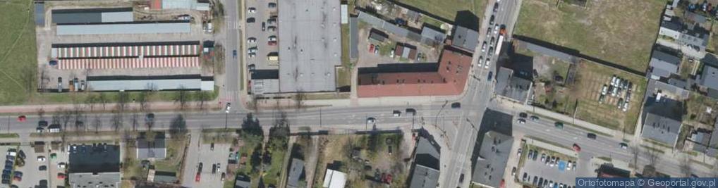 Zdjęcie satelitarne Szeroka ul.