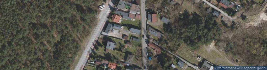 Zdjęcie satelitarne Szymanówek ul.