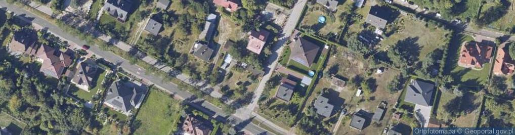 Zdjęcie satelitarne Szczęśliwa ul.