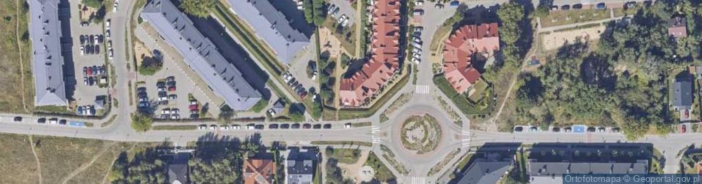 Zdjęcie satelitarne Szuwarów ul.