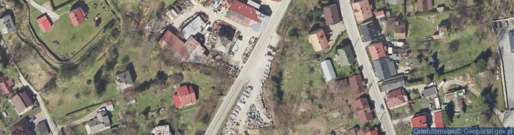 Zdjęcie satelitarne Szopena ul.