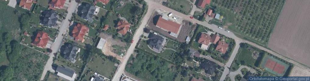 Zdjęcie satelitarne Szmaragdowa ul.