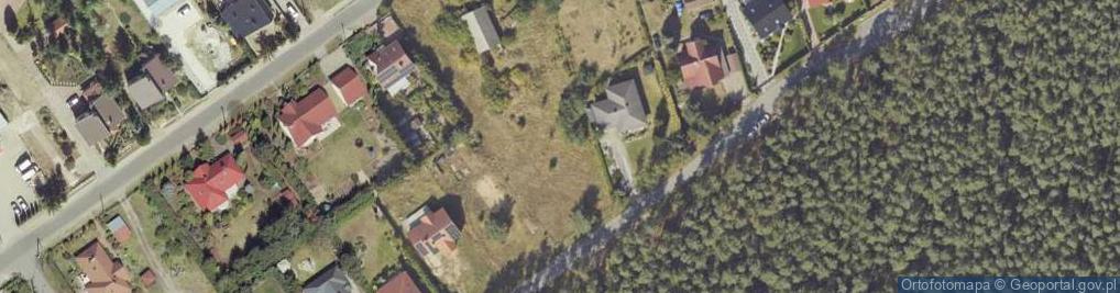 Zdjęcie satelitarne Szmaragdowa ul.