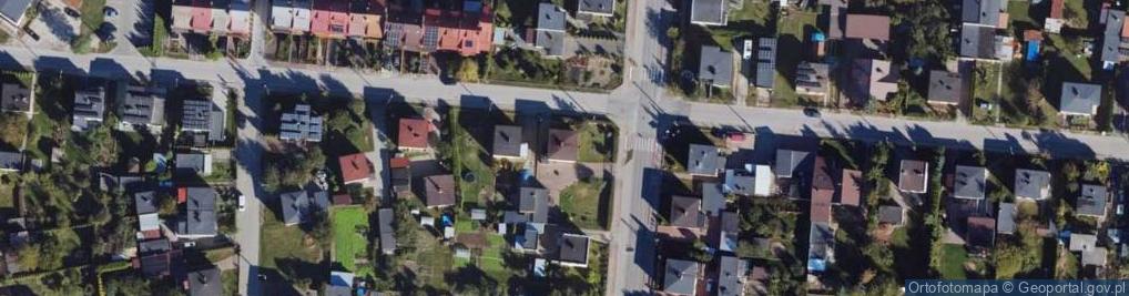 Zdjęcie satelitarne Szeroka ul.