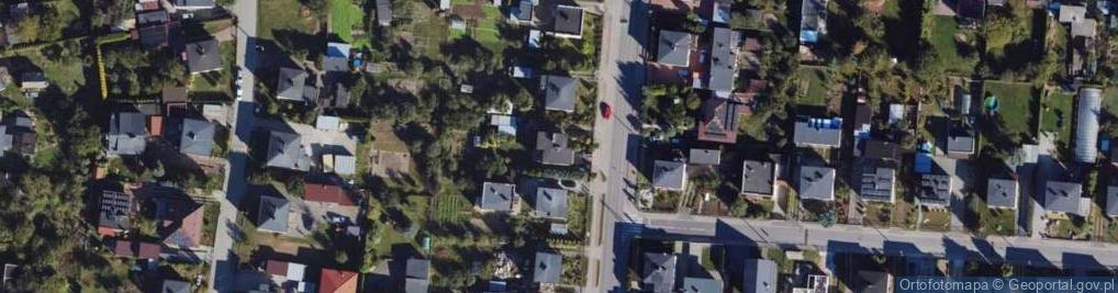 Zdjęcie satelitarne Szeroka ul.