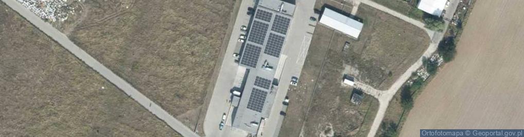 Zdjęcie satelitarne Szklarniowa ul.