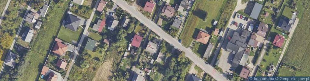 Zdjęcie satelitarne Szafirowa ul.