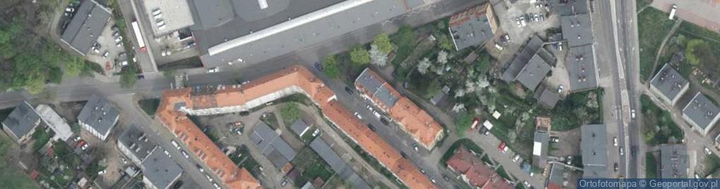 Zdjęcie satelitarne Szlifierska ul.