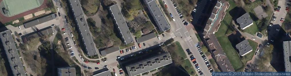 Zdjęcie satelitarne Szegedyńska ul.
