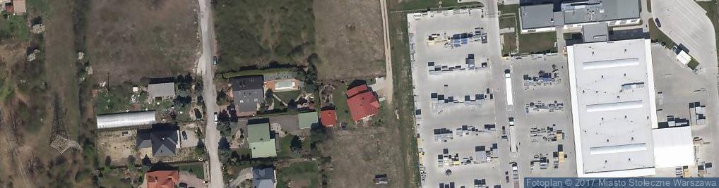 Zdjęcie satelitarne Szklarniowa ul.