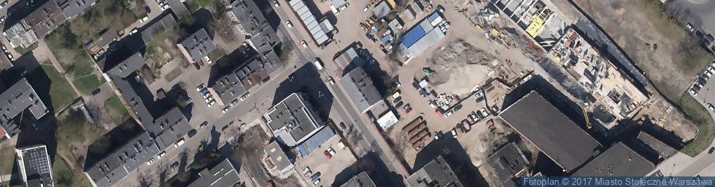 Zdjęcie satelitarne Szwedzka ul.
