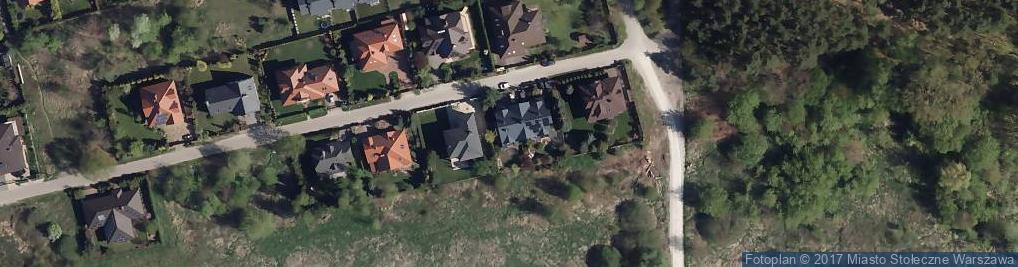 Zdjęcie satelitarne Szafranów ul.