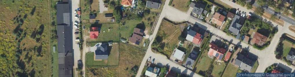 Zdjęcie satelitarne Szczęśliwa ul.