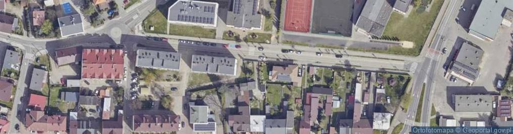 Zdjęcie satelitarne Szkolna ul.