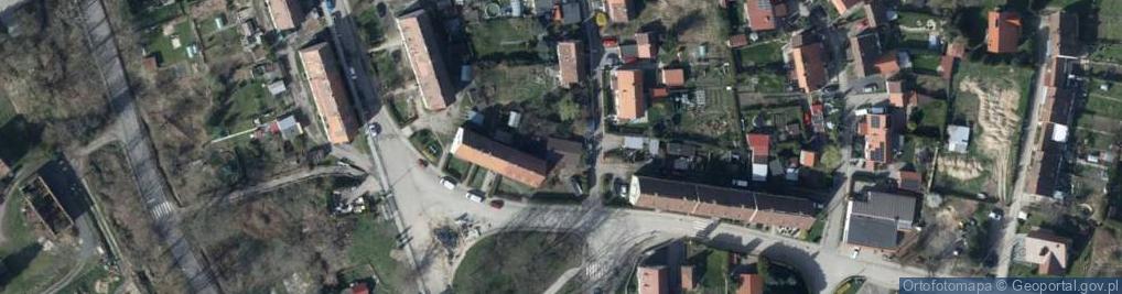 Zdjęcie satelitarne Szkolna ul.