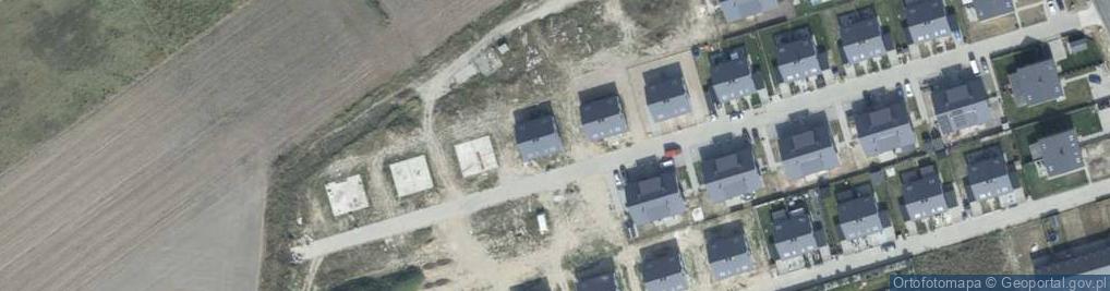 Zdjęcie satelitarne Szmaragdowa ul.