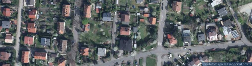 Zdjęcie satelitarne Szarych Szeregów ul.