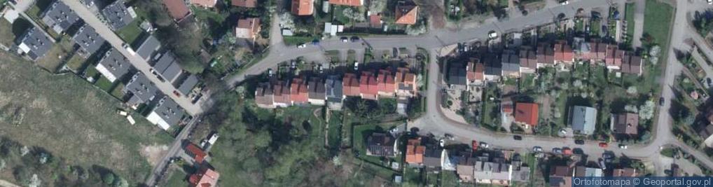 Zdjęcie satelitarne Szarych Szeregów ul.