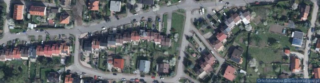 Zdjęcie satelitarne Szarych Szeregów ul.