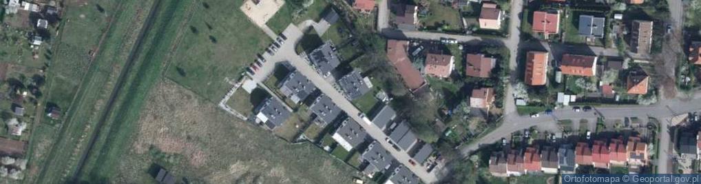 Zdjęcie satelitarne Szarych Szeregów ul.