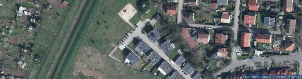 Zdjęcie satelitarne Szarych Szeregów ul.