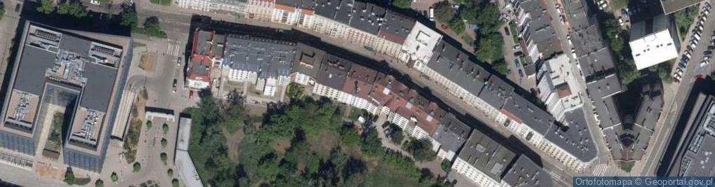 Zdjęcie satelitarne Szczytnicka ul.