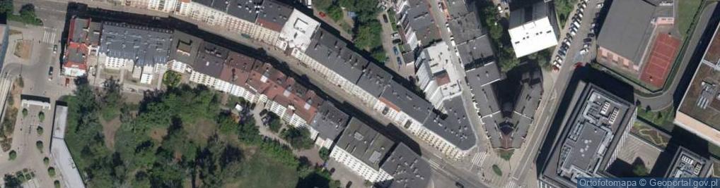 Zdjęcie satelitarne Szczytnicka ul.