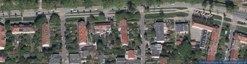 Zdjęcie satelitarne Szanieckiego Jana ul.